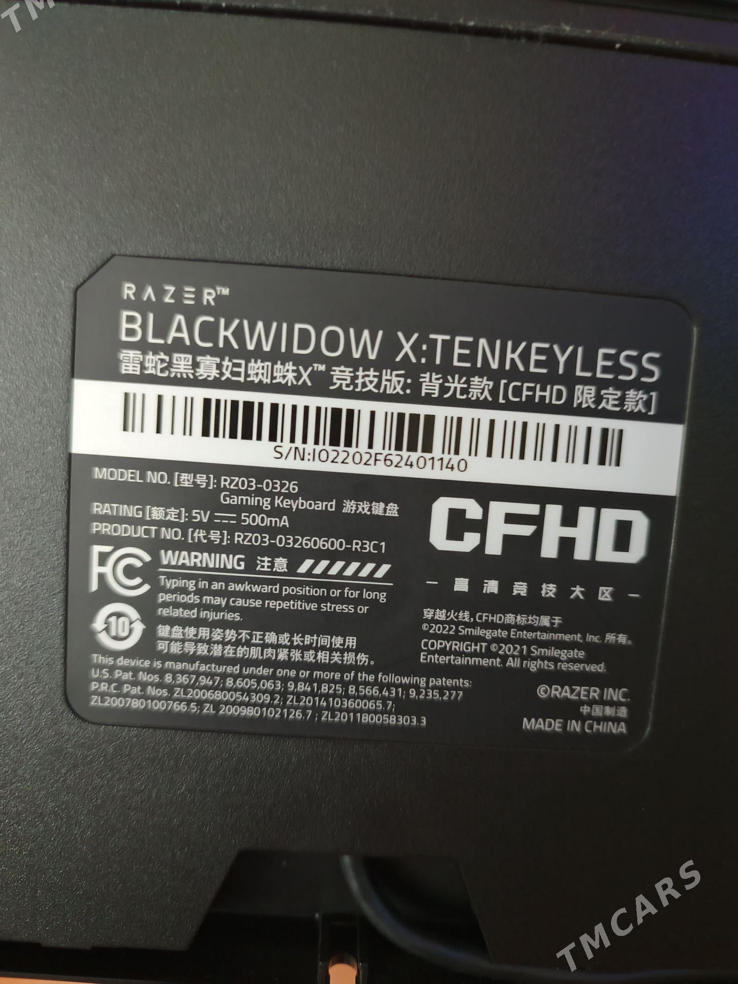 Razer BLACKWIDOW X - Ашхабад - img 2