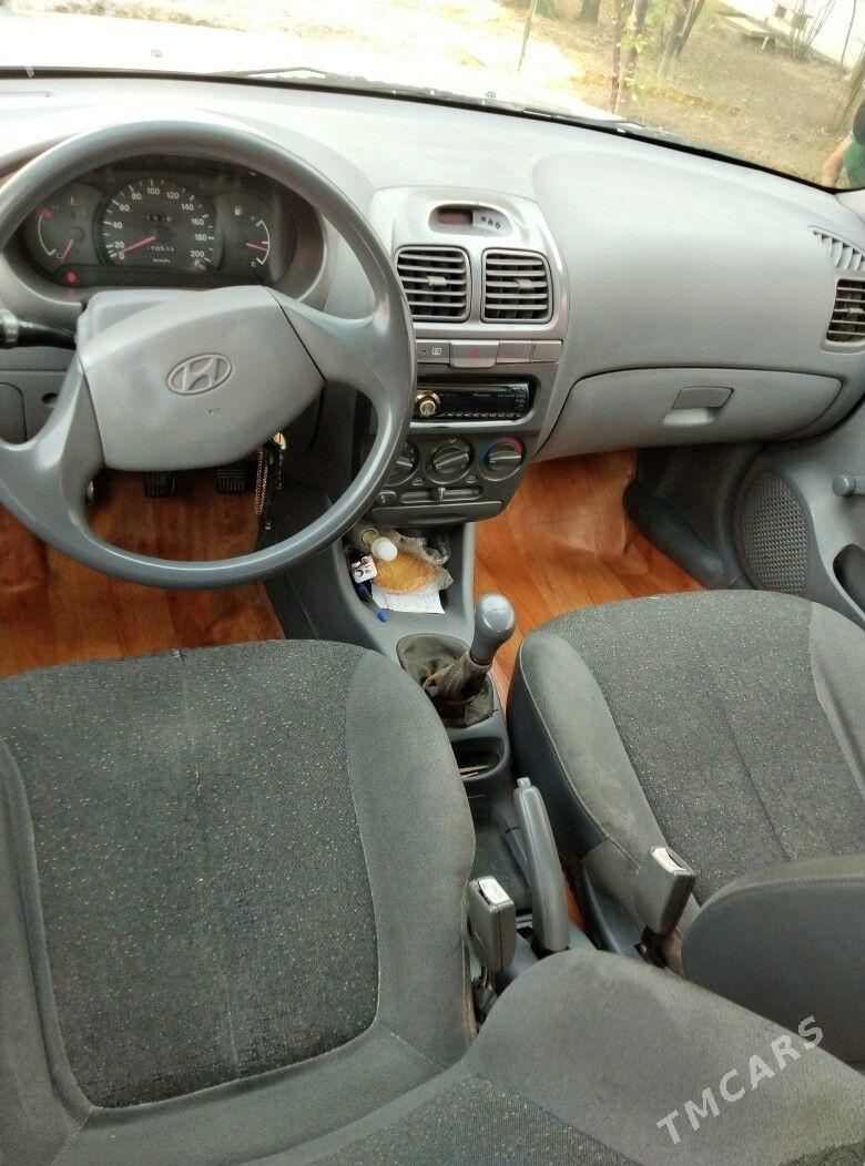 Hyundai Accent 2000 - 43 000 TMT - Ашхабад - img 6