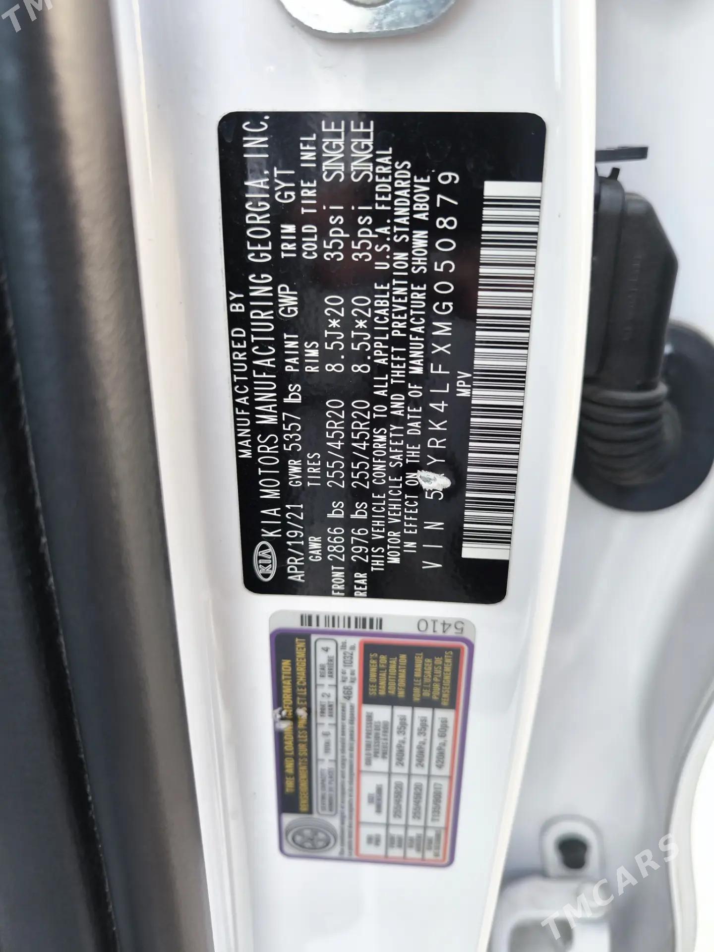 Kia Sorento 2021 - 440 000 TMT - Aşgabat - img 6
