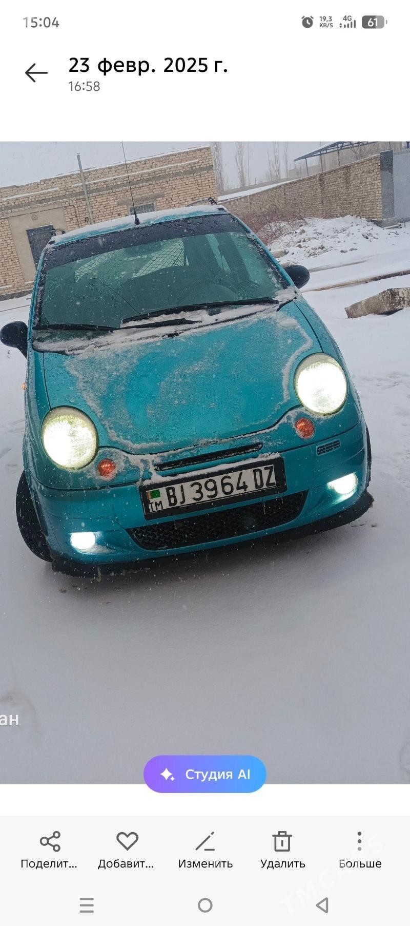 Daewoo Matiz 2004 - 50 000 TMT - Daşoguz - img 1
