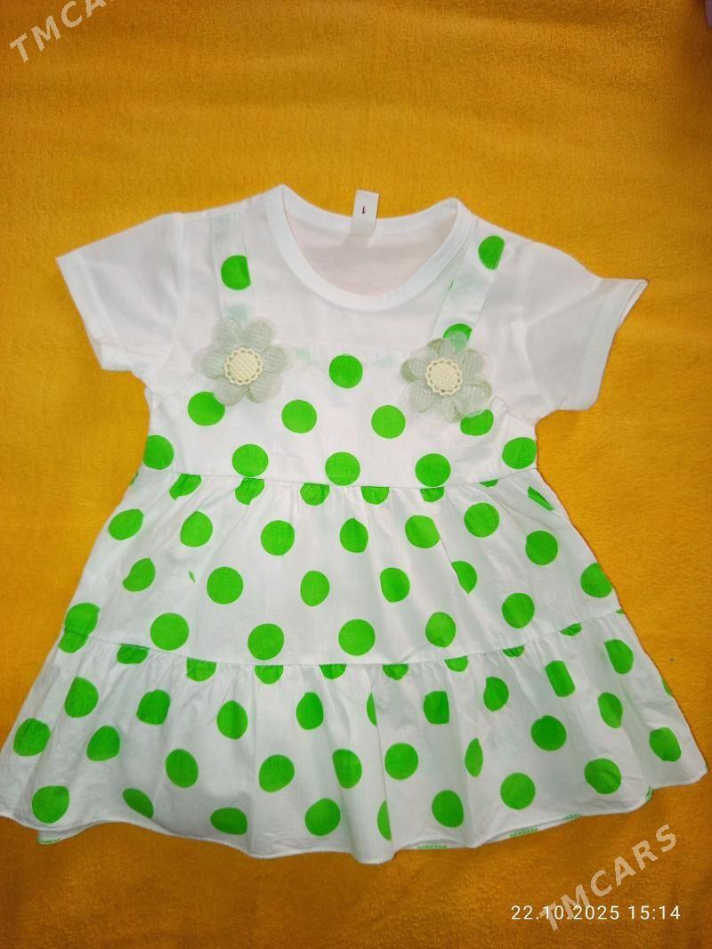 платье для девочки 9-12 месяце - Туркменабат - img 1