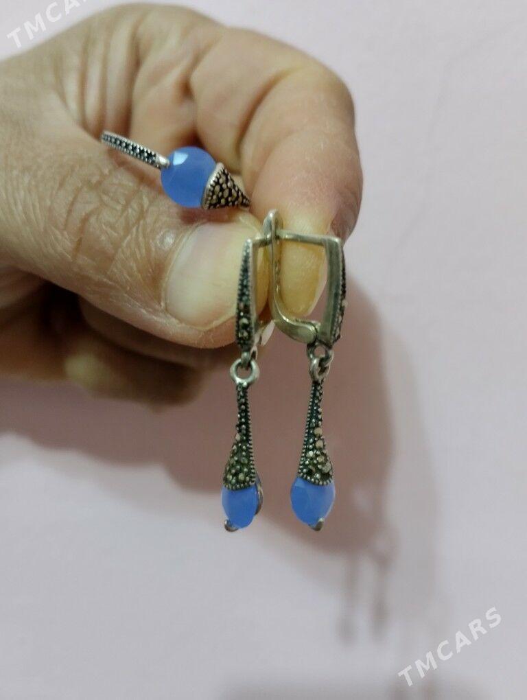 цепочка и кольцо и серьги - Daşoguz - img 1