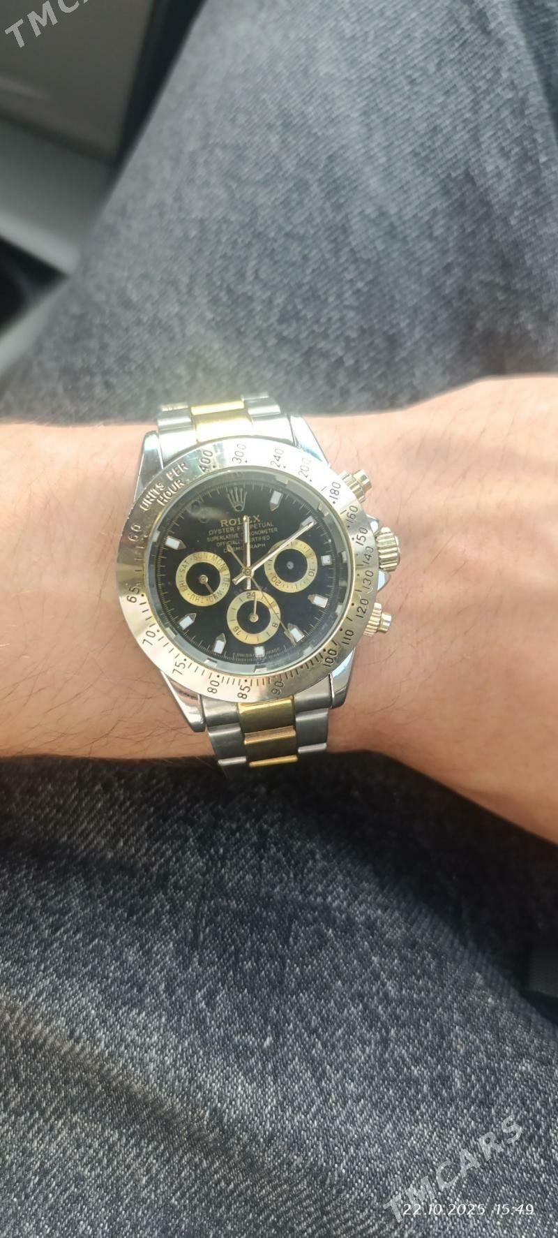 часы Rolex оригинал механика - Aşgabat - img 3