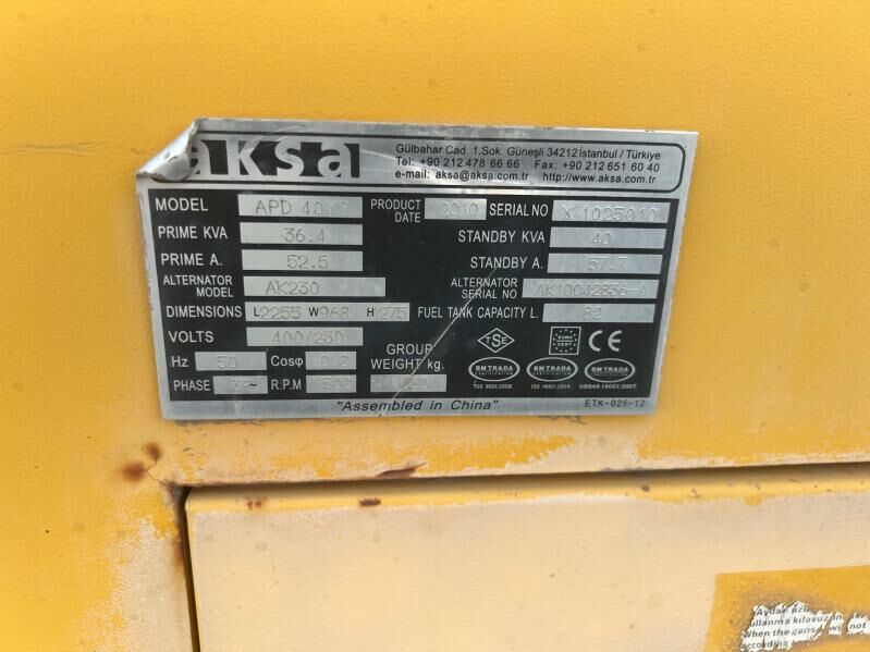 Dizelny generator 40 - Aşgabat - img 2