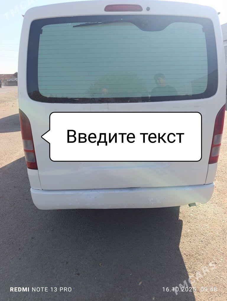 Toyota Hiace 2005 - 180 000 TMT - Дашогуз - img 1