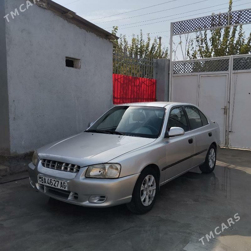 Hyundai Accent 2000 - 43 000 TMT - Чоганлы - img 3