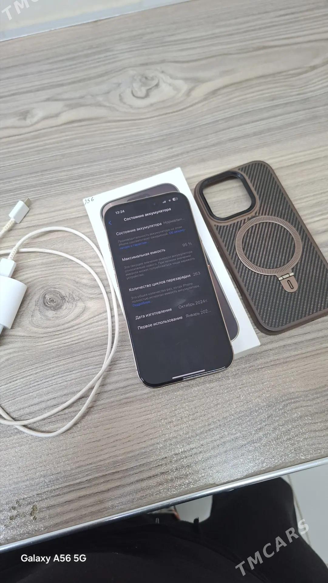 iphone 16 pro 256GB - Türkmenabat - img 4