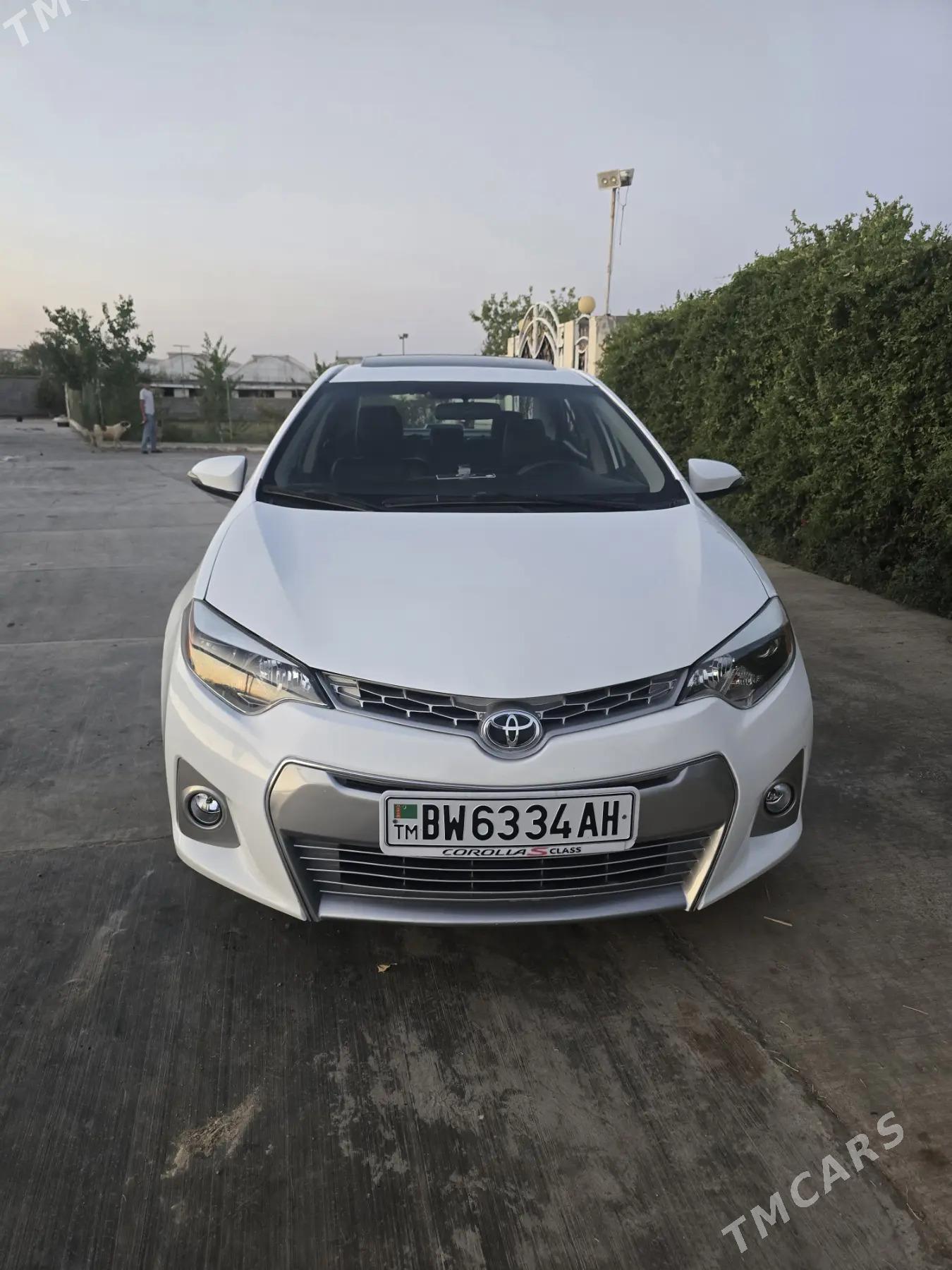 Toyota Corolla 2014 - 193 000 TMT - Ак-Бугдайский этрап - img 1