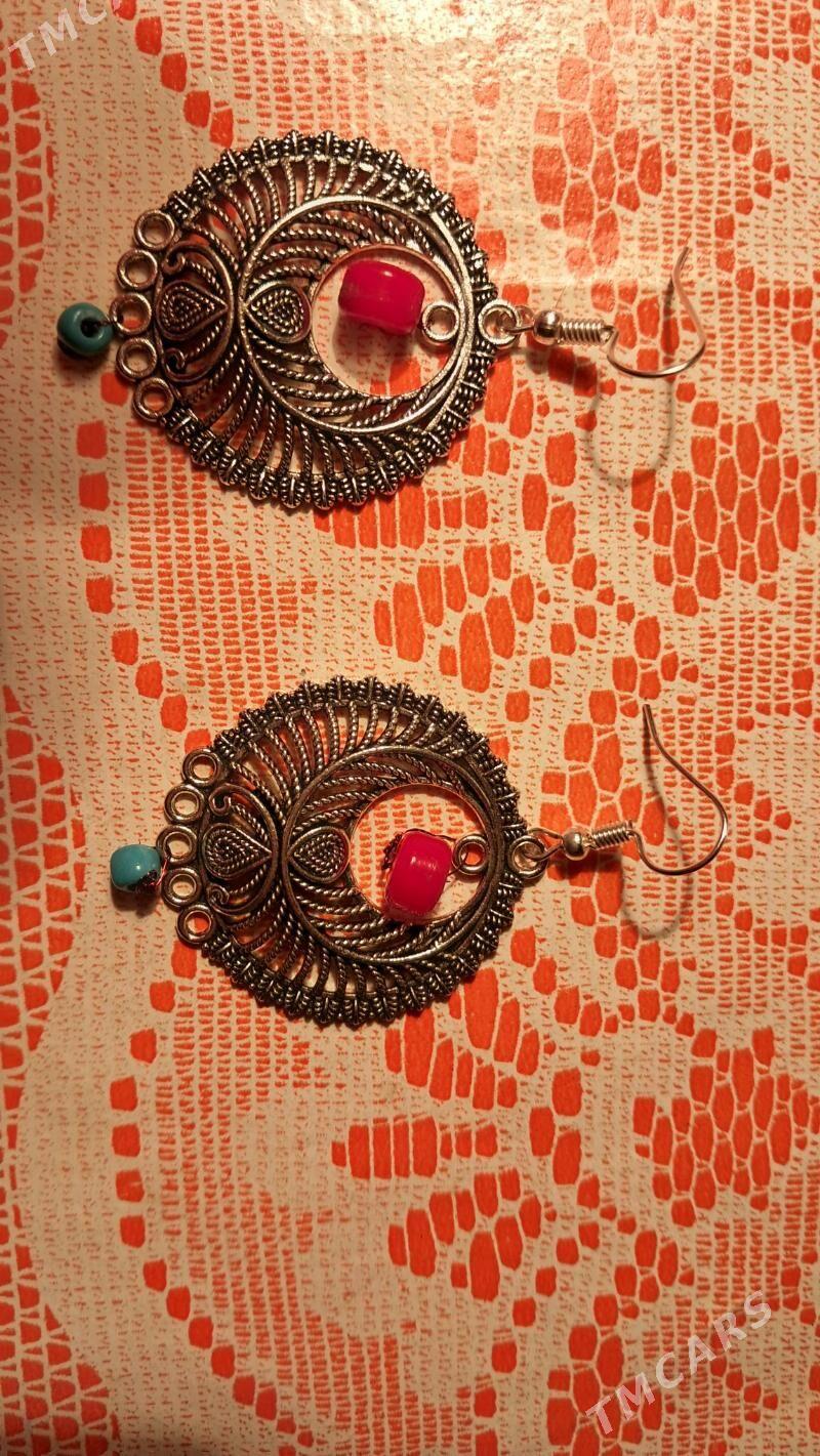 Серьги бижутерия - Ашхабад - img 6