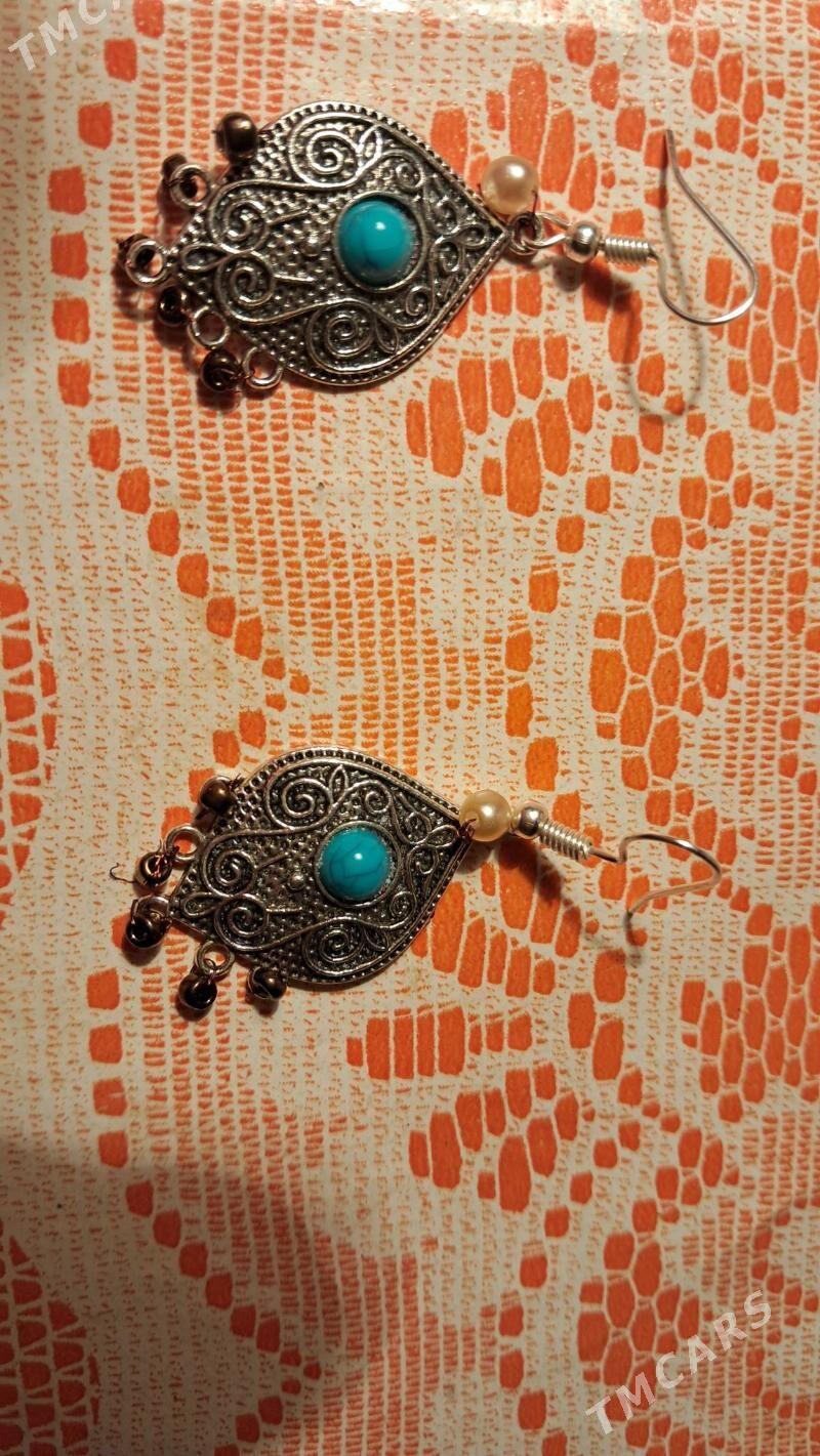 Серьги бижутерия - Ашхабад - img 4