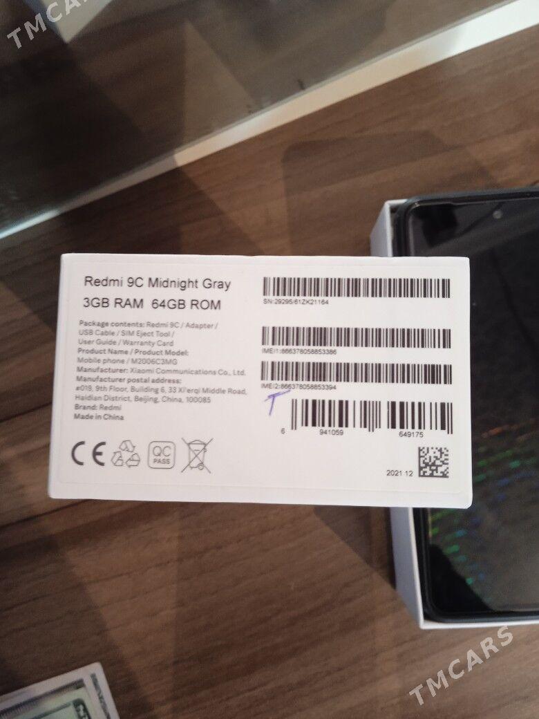 Redmi  9C  4/64 - Туркменабат - img 2