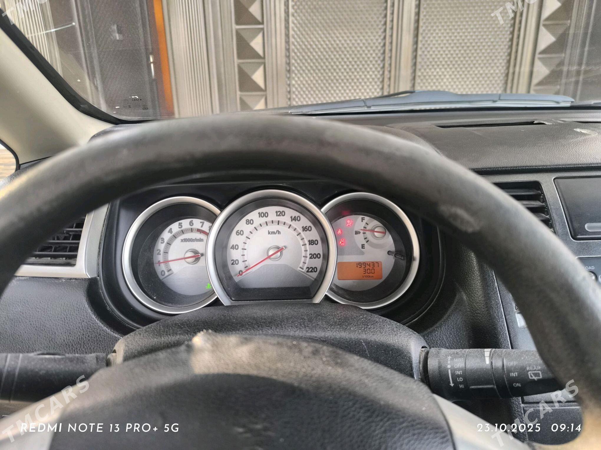 Nissan Tiida 2008 - 85 000 TMT - Дянев - img 7