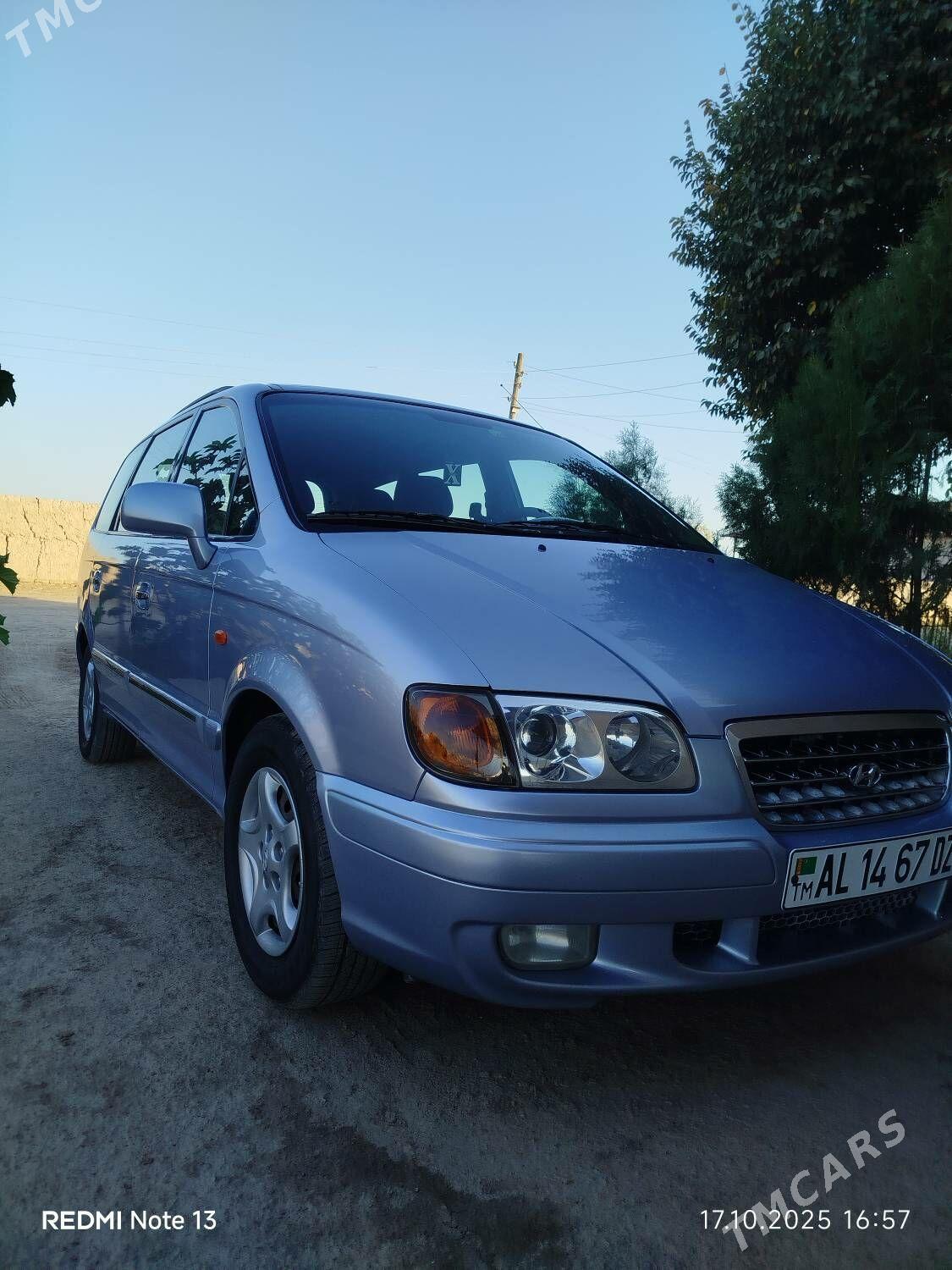 Hyundai Trajet 2001 - 90 000 TMT - Шабатский этрап - img 5