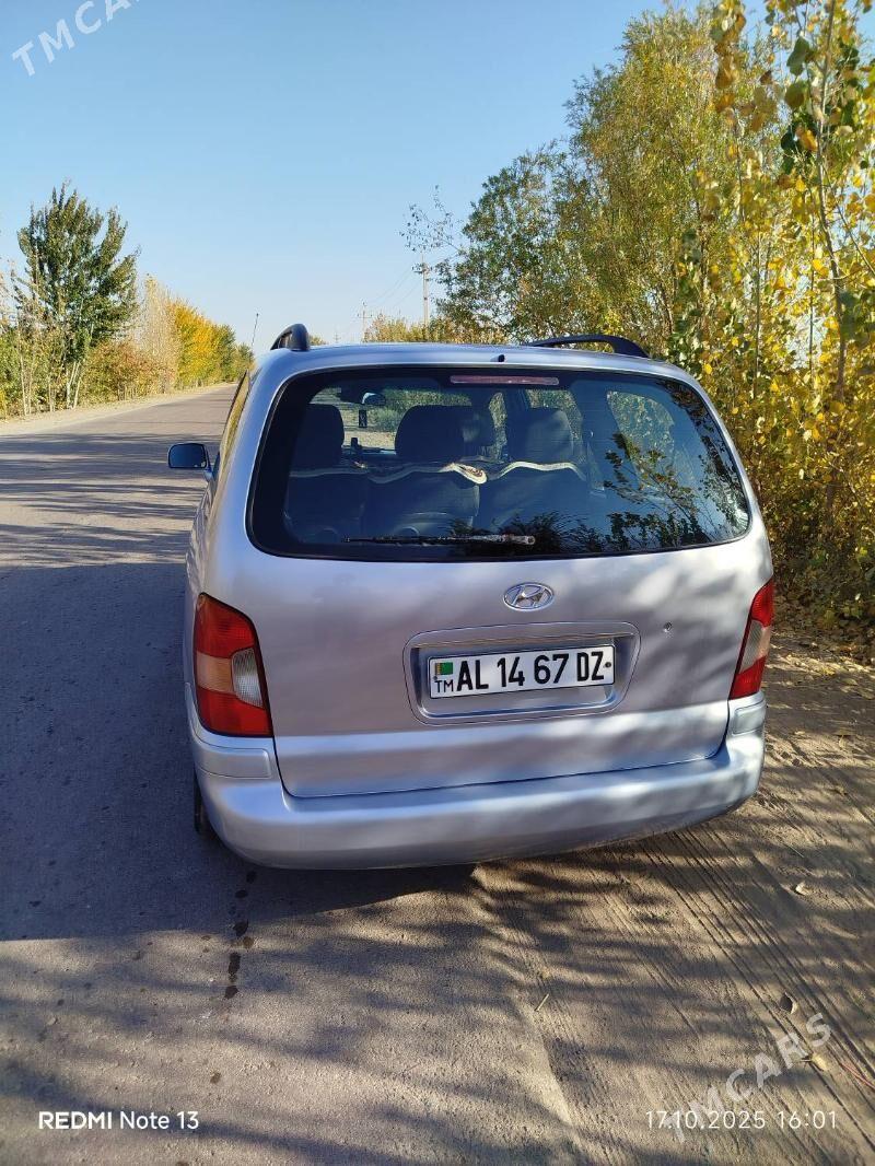 Hyundai Trajet 2001 - 90 000 TMT - Шабатский этрап - img 4