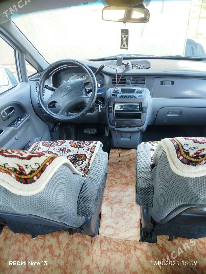 Hyundai Trajet 2001 - 90 000 TMT - Шабатский этрап - img 9