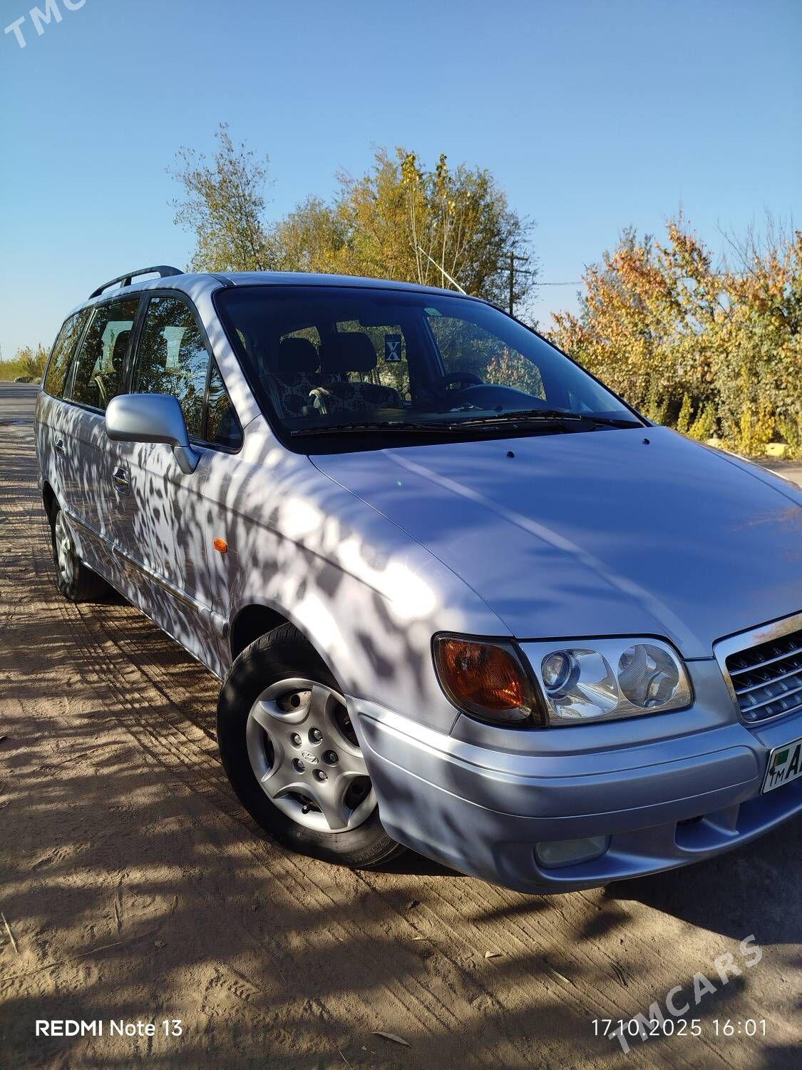Hyundai Trajet 2001 - 90 000 TMT - Шабатский этрап - img 2