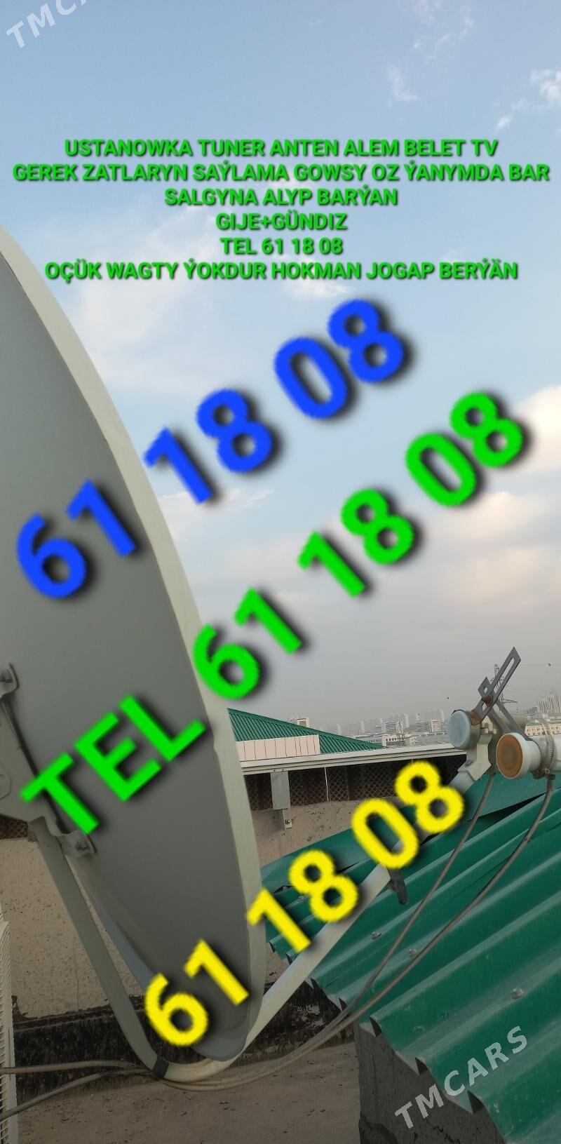 USTANOWKA ANTEN ALEM BELET TV - Aşgabat - img 6