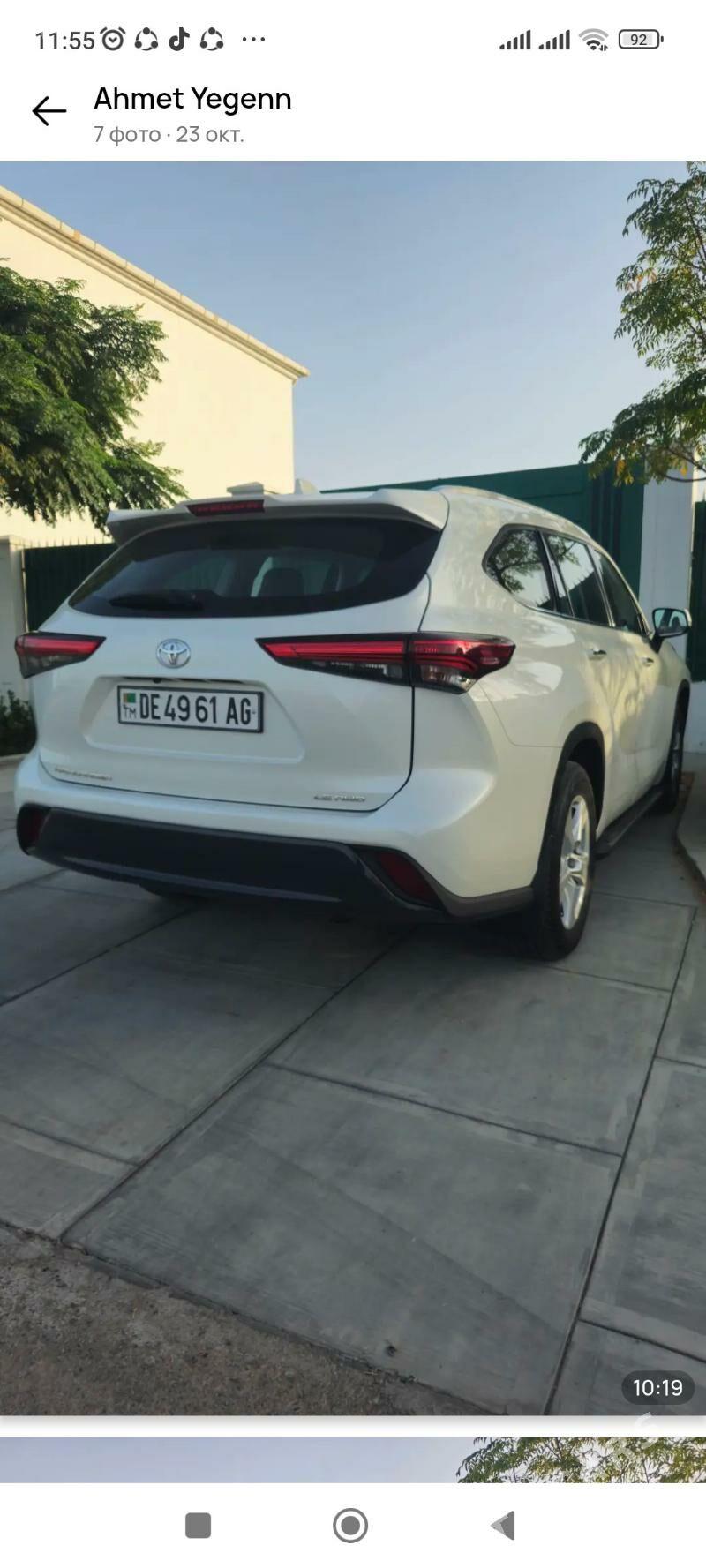 Toyota Highlander 2020 - 485 000 TMT - Aşgabat - img 5