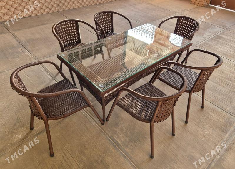 6 adamlyk Stol Stul Стол Стул - Aşgabat - img 1