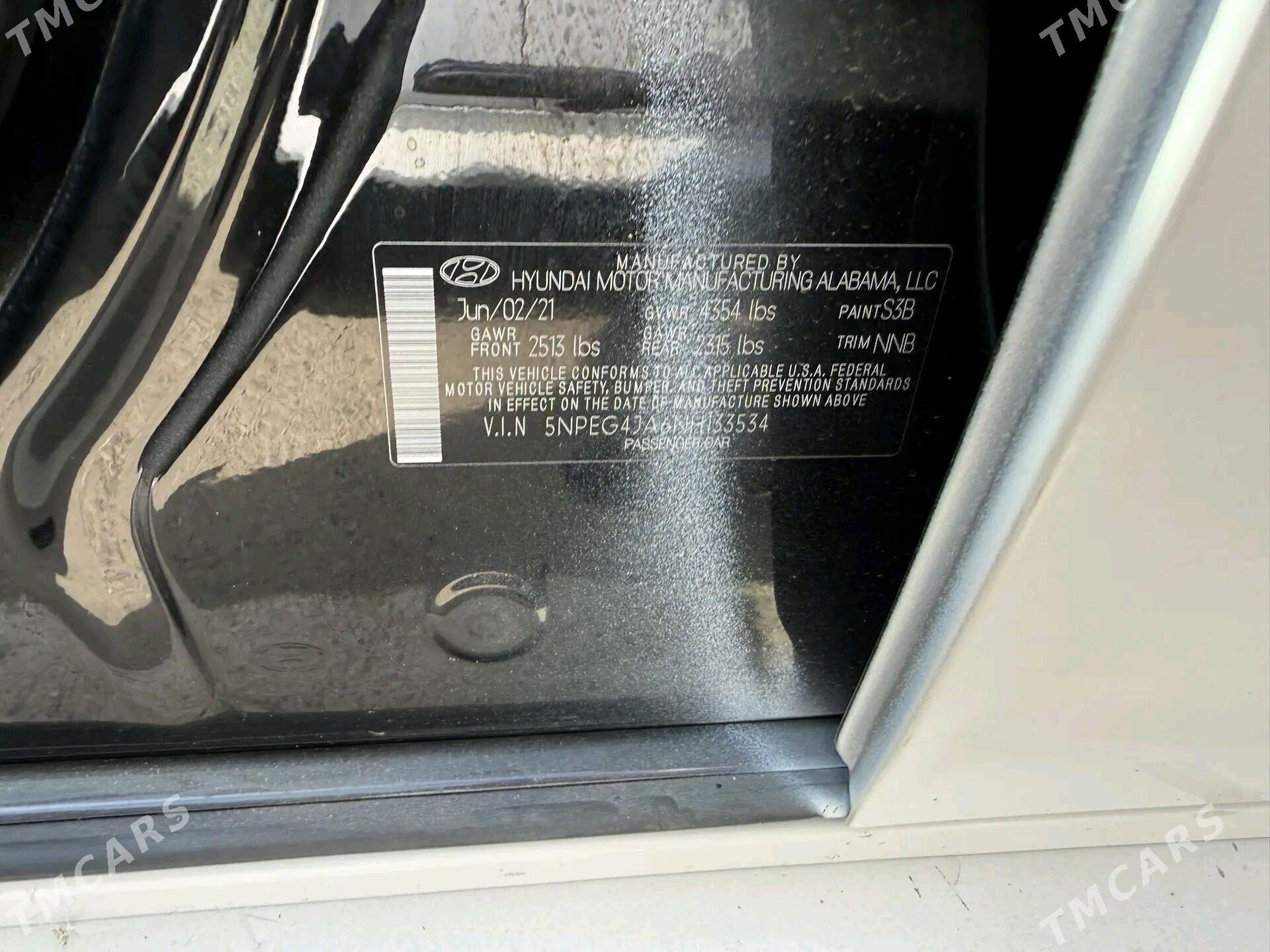Hyundai Sonata 2021 - 220 000 TMT - Ашхабад - img 8