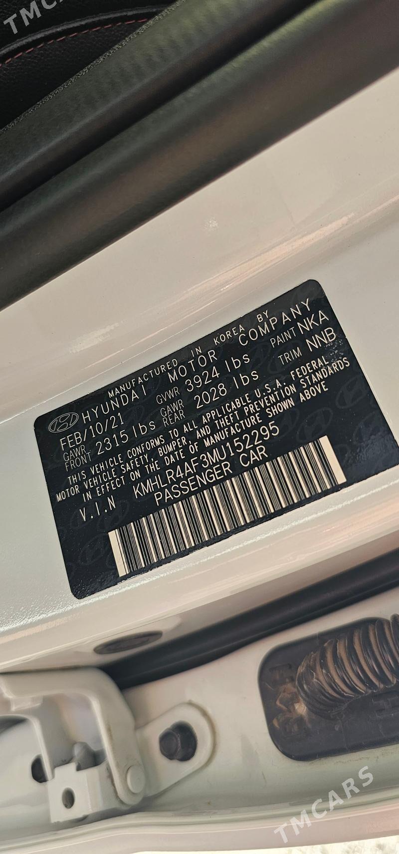 Hyundai Elantra 2021 - 235 000 TMT - Кëши - img 5