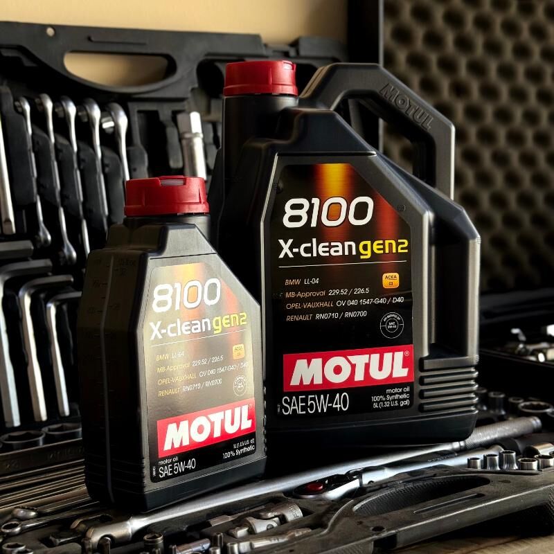 MOTUL 8100 X-Clean Gen2 5W40 99 TMT - Ашхабад - img 4