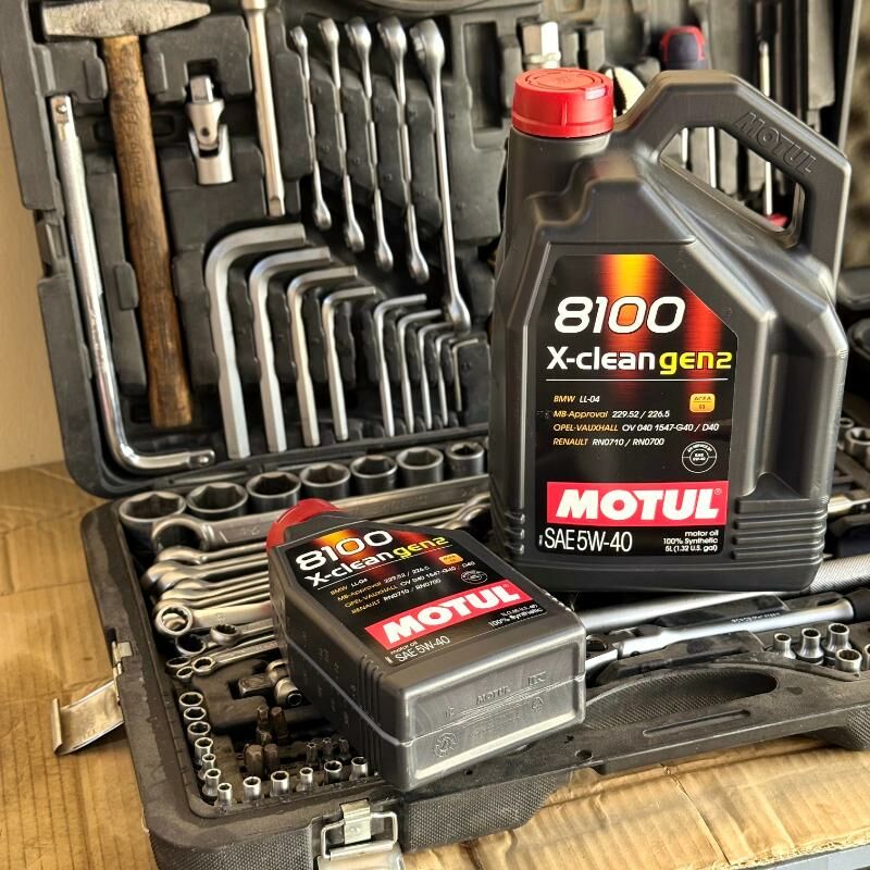 MOTUL 8100 X-Clean Gen2 5W40 99 TMT - Ашхабад - img 2