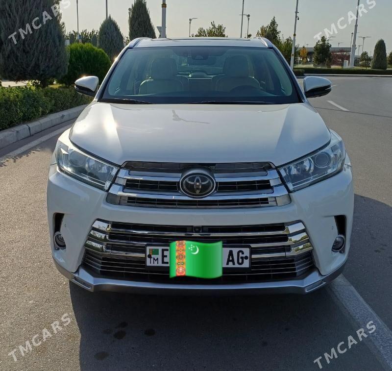 Toyota Highlander 2018 - 600 000 TMT - Ашхабад - img 1