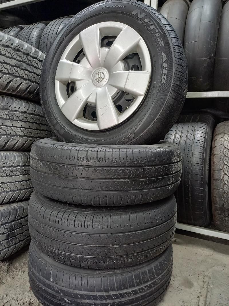 195/65/15 teker diska kalpak 1 500 TMT - Ak bugdaý etraby - img 2