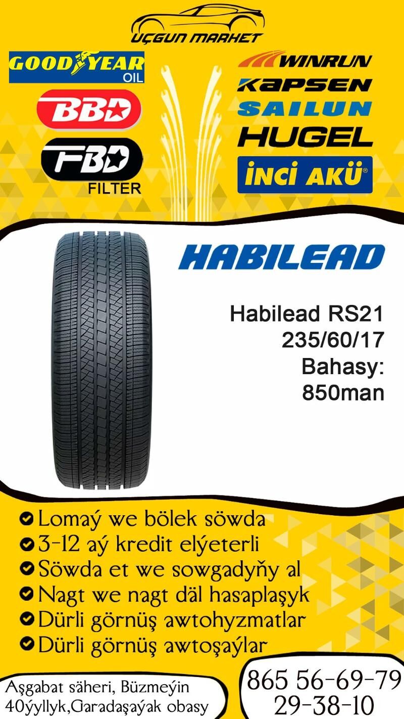 👉HABILEAD 205 55 16 HABLID💥 - Ашхабад - img 3