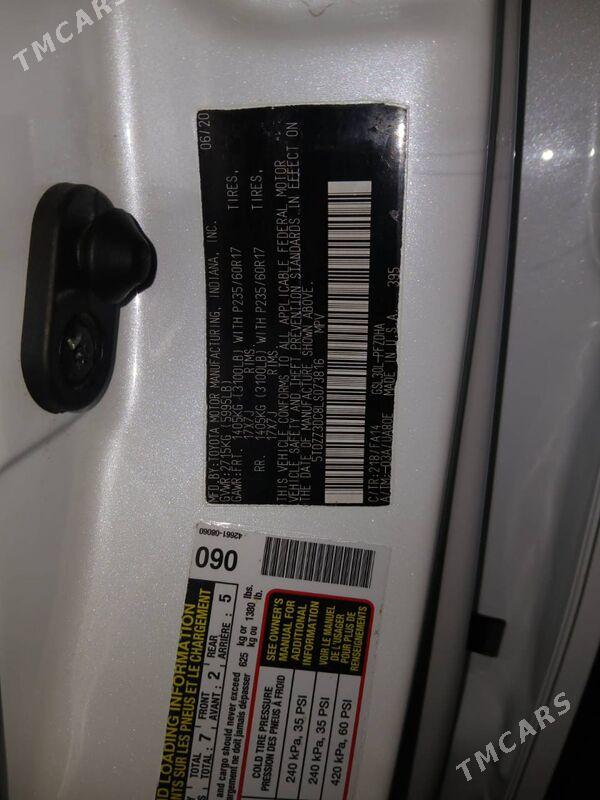 Toyota Sienna 2020 - 370 000 TMT - Aşgabat - img 2