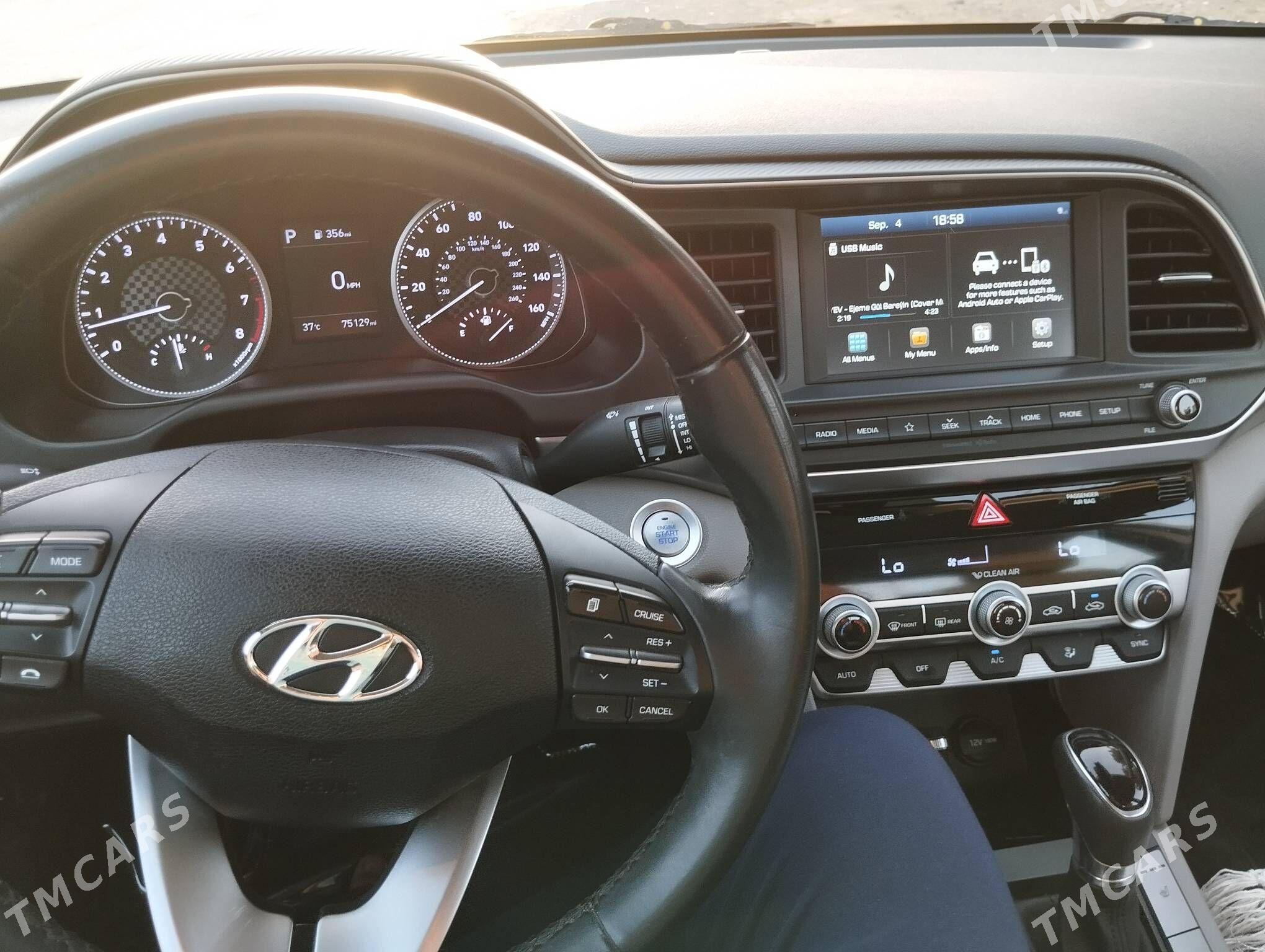 Hyundai Elantra 2020 - 245 000 TMT - Ашхабад - img 7