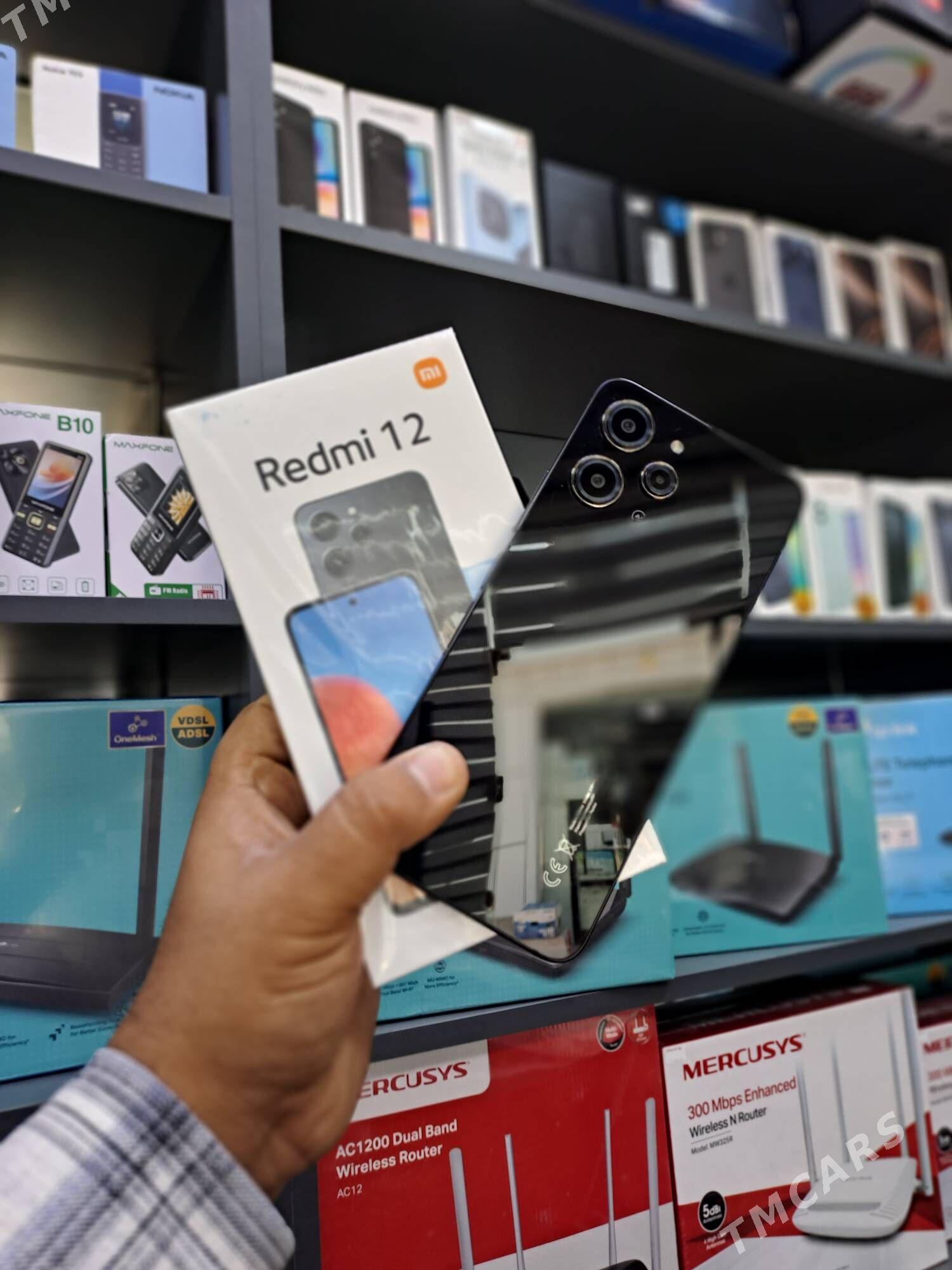 REDMI 12 8/128GB  BLACK - Ашхабад - img 1
