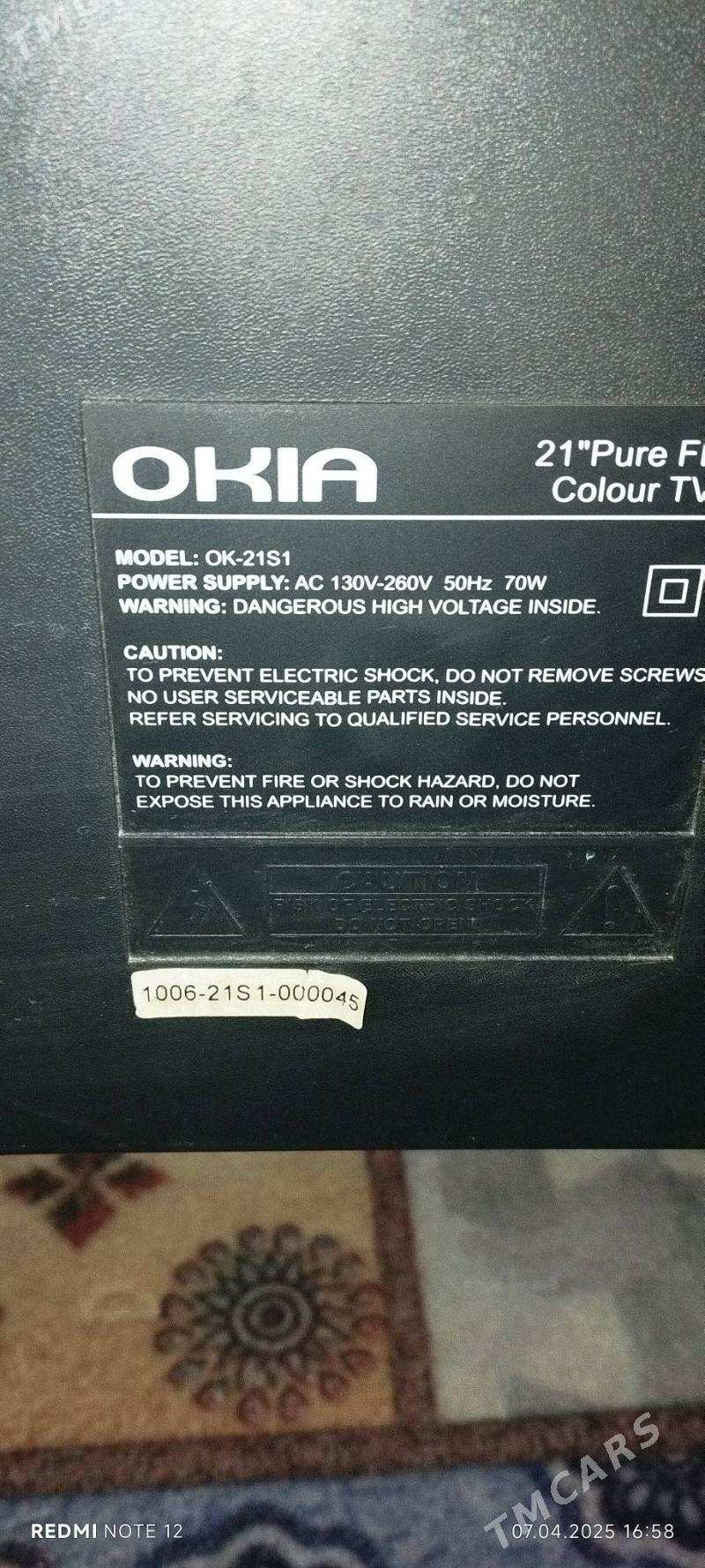 Telewizor OKIA - Köneürgenç - img 3