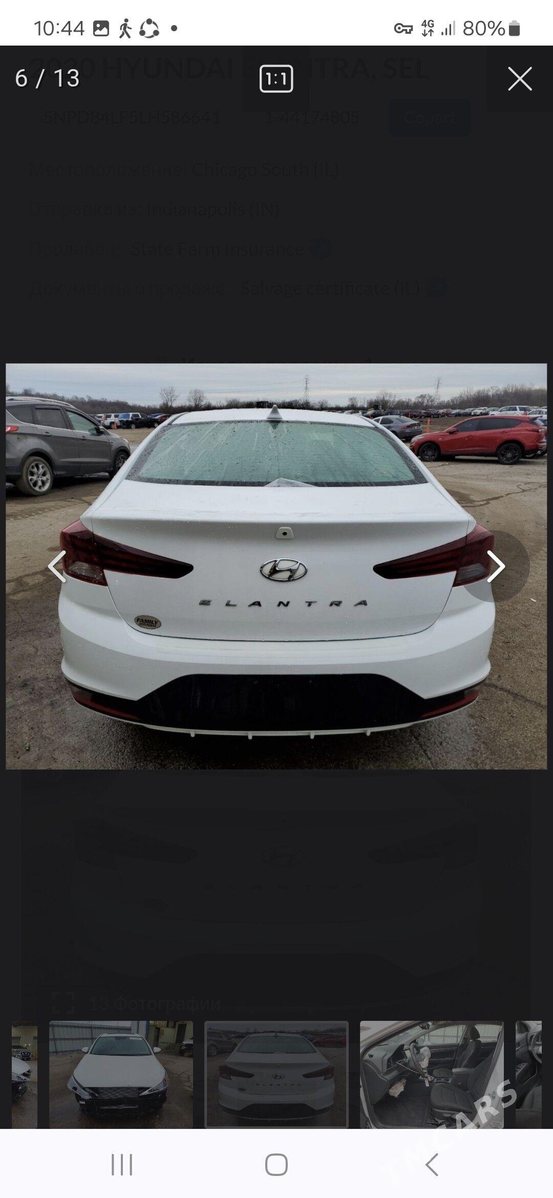 Hyundai Elantra 2020 - 275 000 TMT - Ашхабад - img 5
