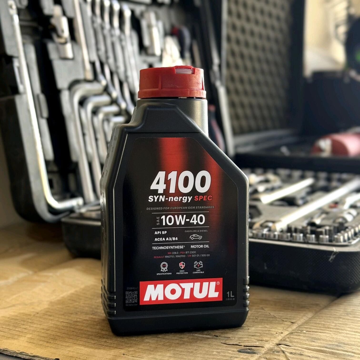Motul SYN-nergy 4100 10w40 99 TMT - Ашхабад - img 2