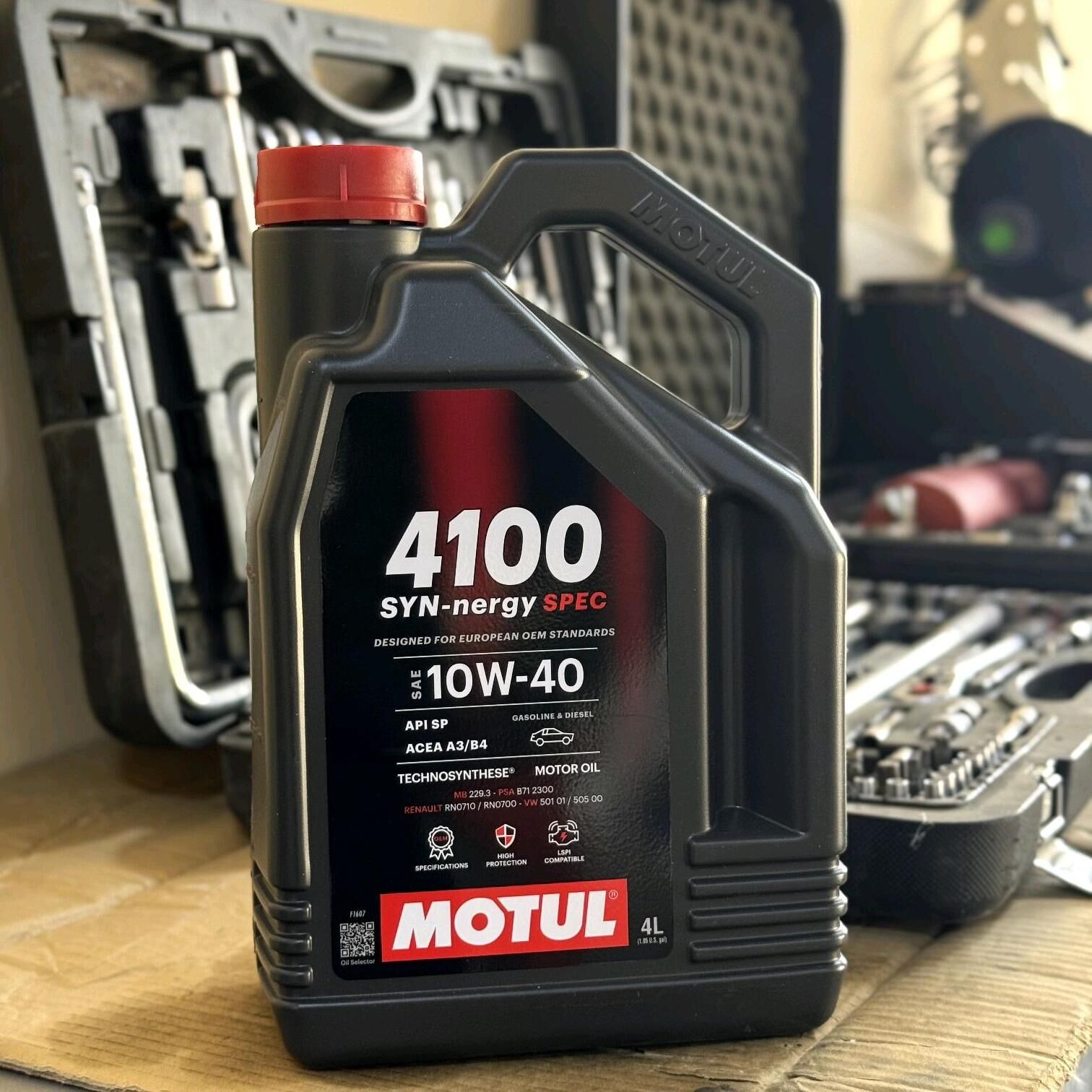 Motul SYN-nergy 4100 10w40 99 TMT - Ашхабад - img 4