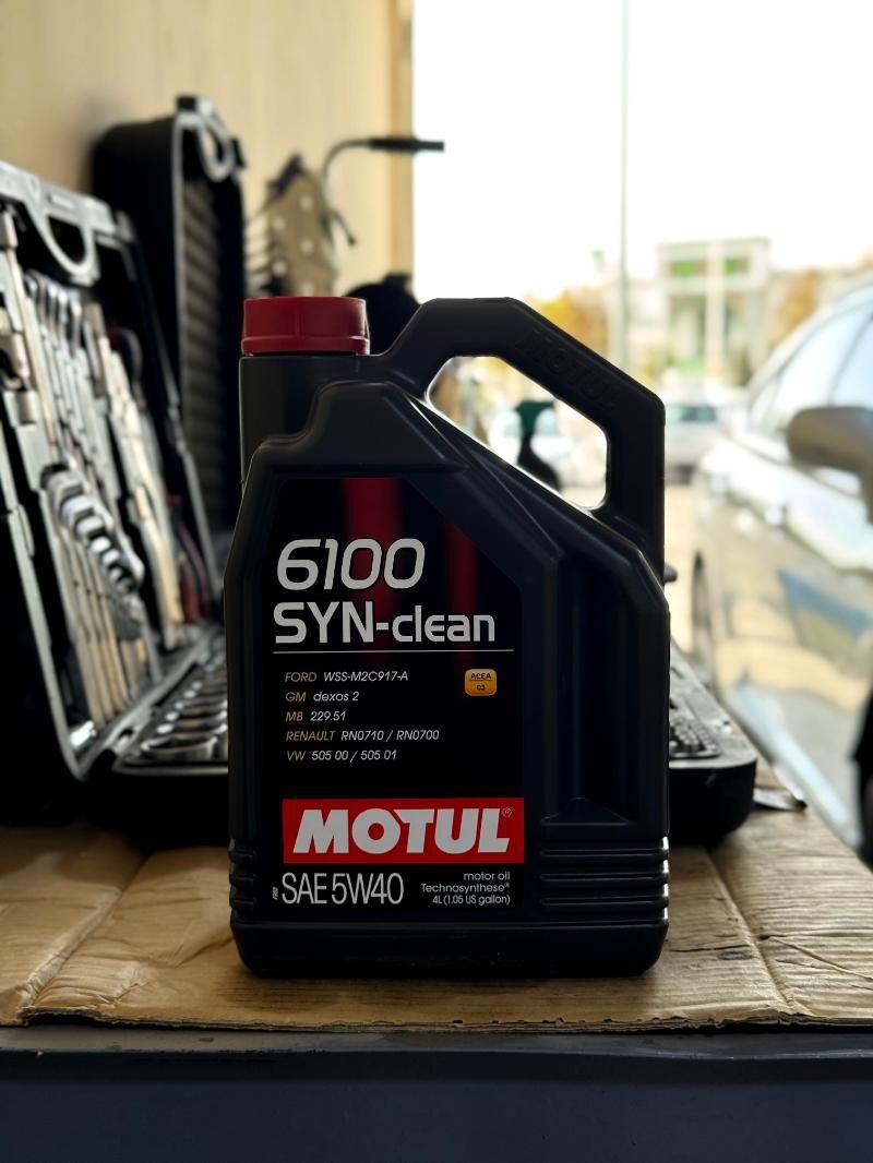 MOTUL 6100 SYN-clean 5W40 99 TMT - Ашхабад - img 4