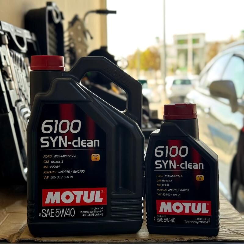 MOTUL 6100 SYN-clean 5W40 99 TMT - Ашхабад - img 3