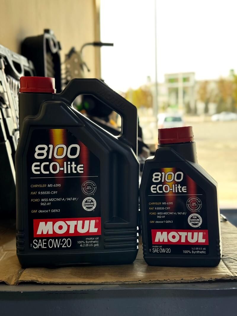 MOTUL 8100 ECO-lite 0W20 99 TMT - Ашхабад - img 1
