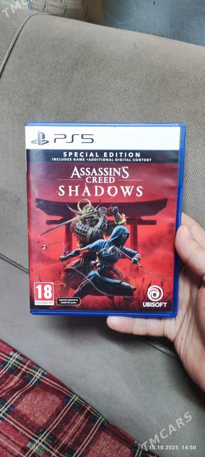 Assassin's creed shadow ps5 - Türkmenabat - img 1