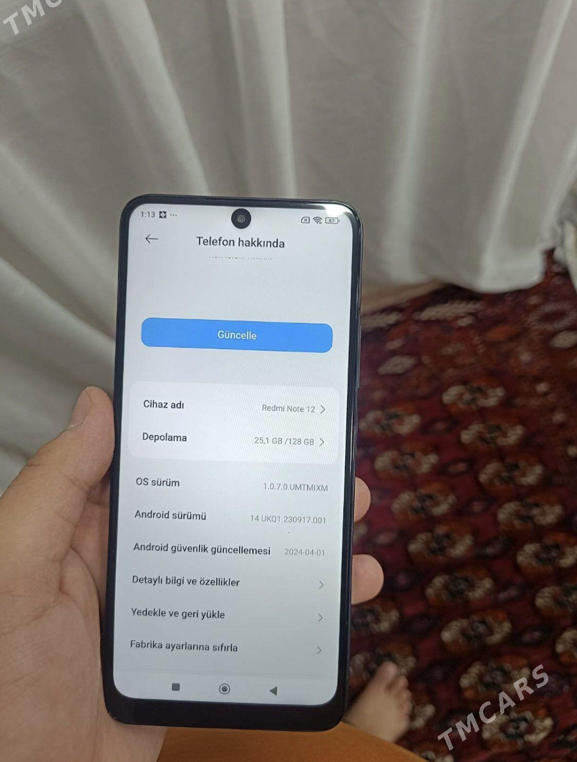 Redmi note12 - Ашхабад - img 6