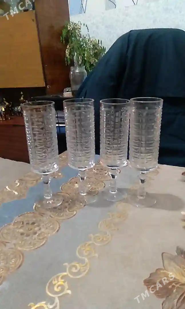 хрустальные фужеры - Туркменабат - img 1