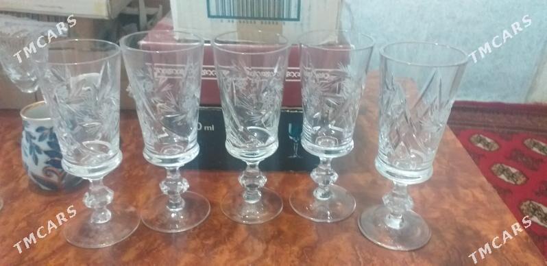 хрустальные фужеры - Туркменабат - img 6