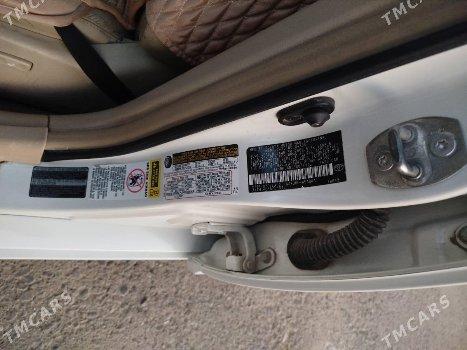 Toyota Avalon 2006 - 190 000 TMT - Мары - img 3