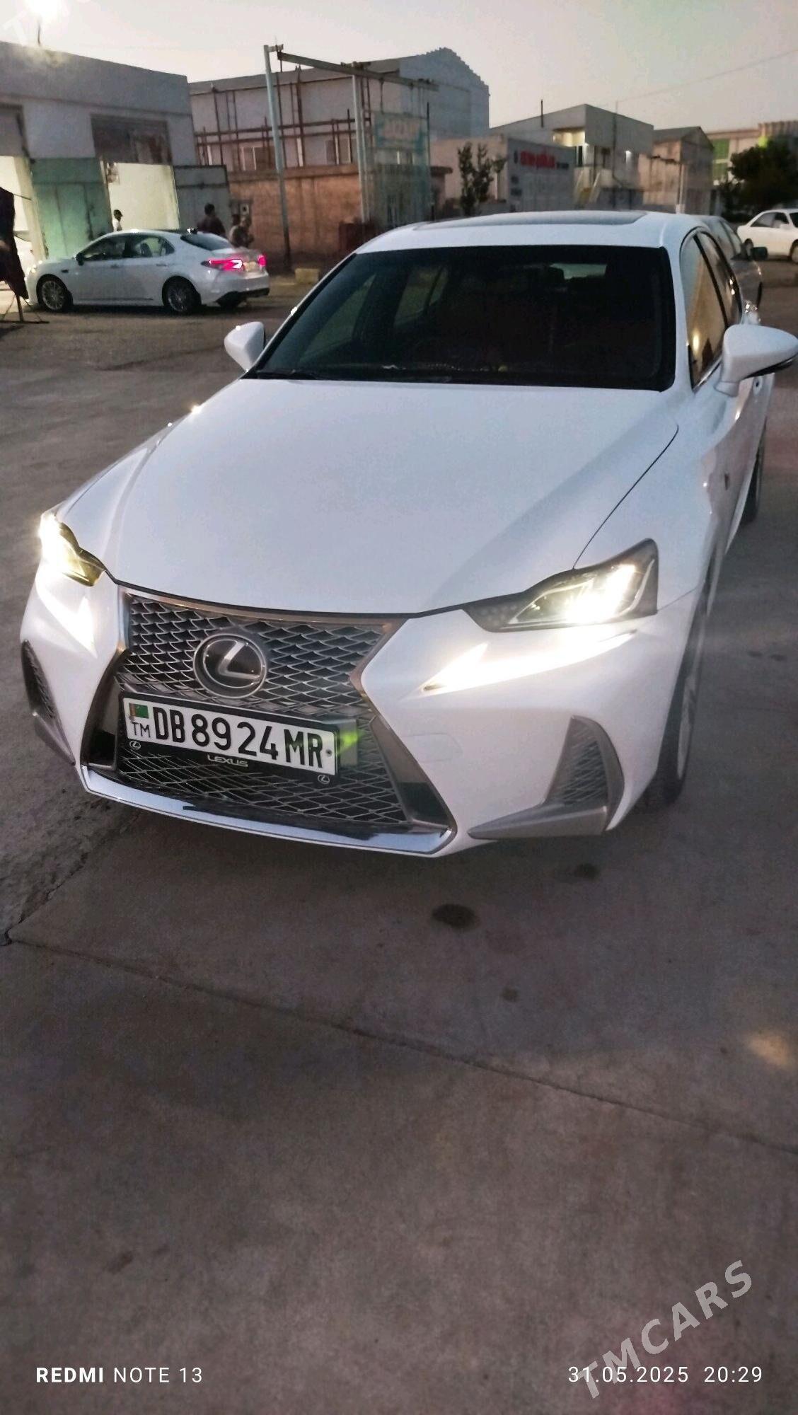 Lexus IS 2017 - 310 000 TMT - Мары - img 1