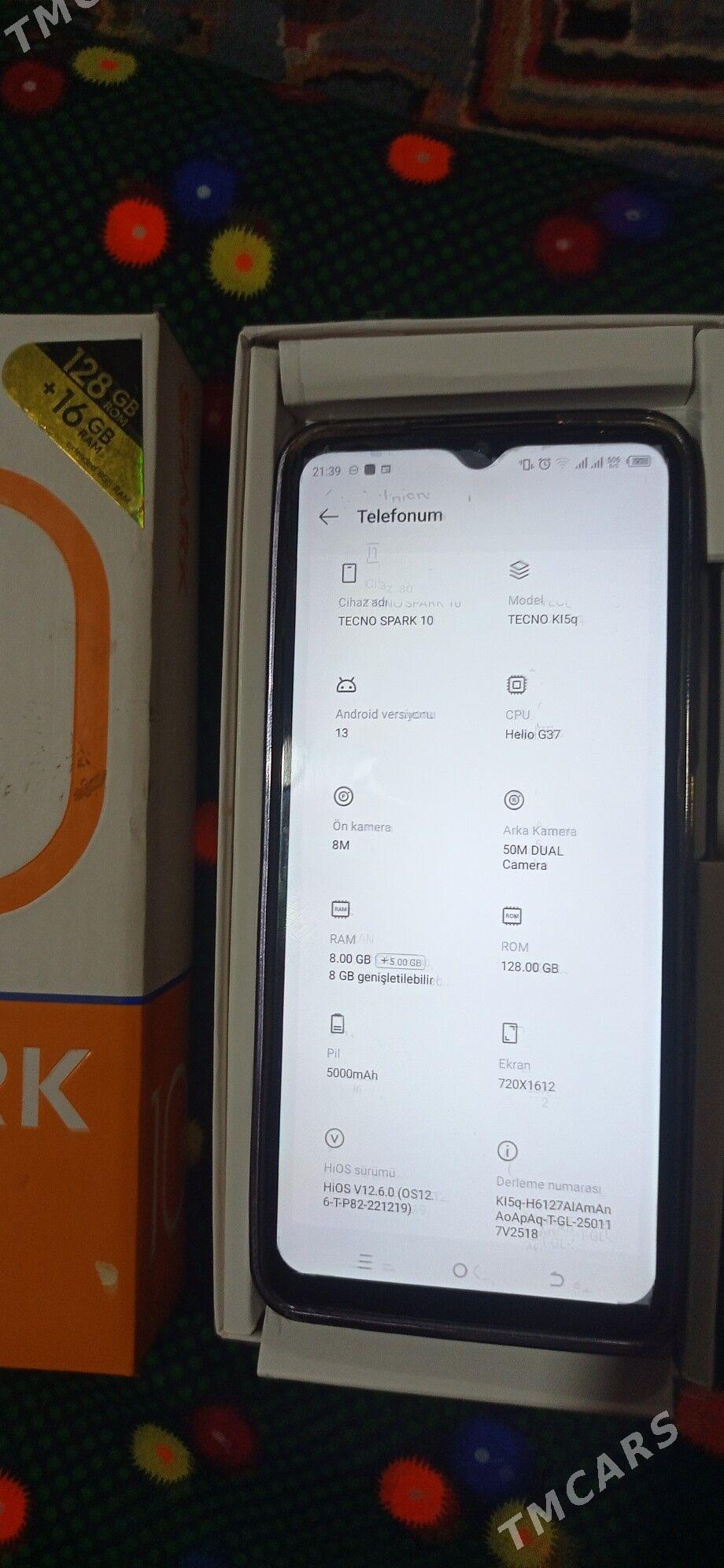 TECNO spark 10 (16-128) - Balkanabat - img 1