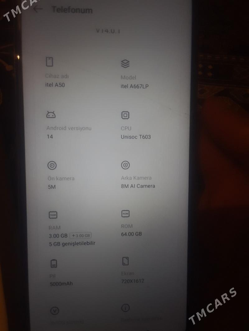 İtel A50 - Magtymguly - img 3