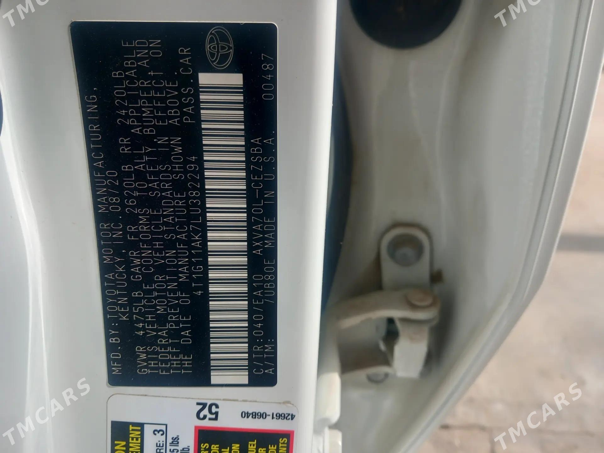 Toyota Camry 2020 - 325 000 TMT - Мары - img 4
