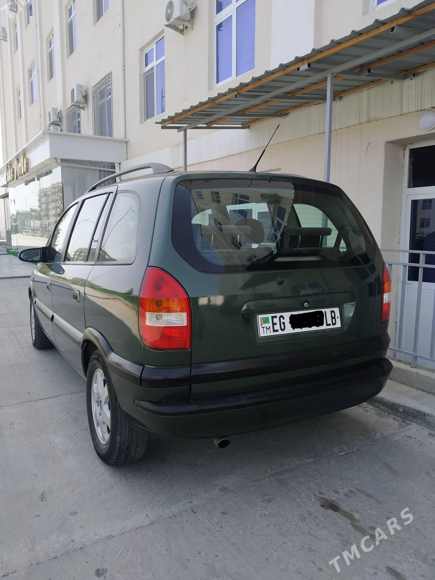 Opel Zafira 2002 - 85 000 TMT - Туркменабат - img 2